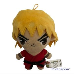 Street Fighter Little Buddy KEN 6 Inch Plush Dangler